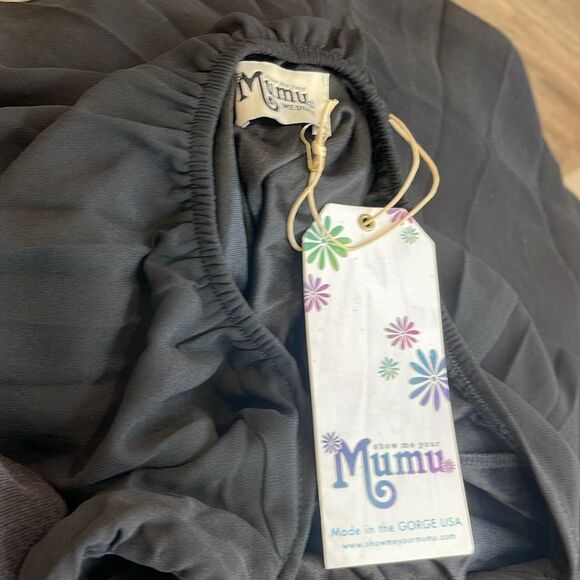 Show Me Your MuMu Sirene Black Maxi Dress (NWT) - Picture 3 of 4